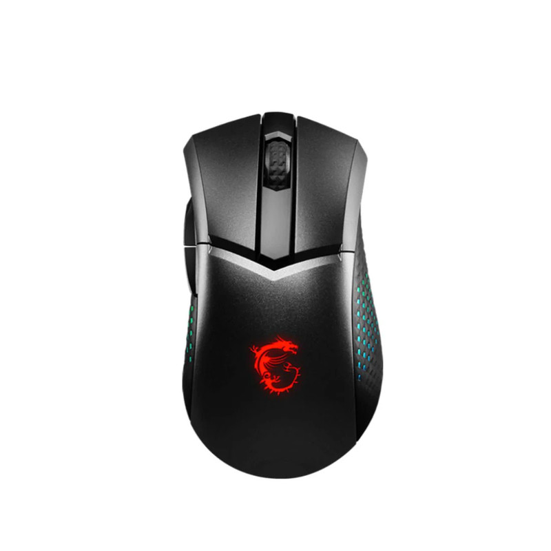 MSI Clutch GM51 Lightweight Wireless RGB Gaming Mouse - Black - فأرة